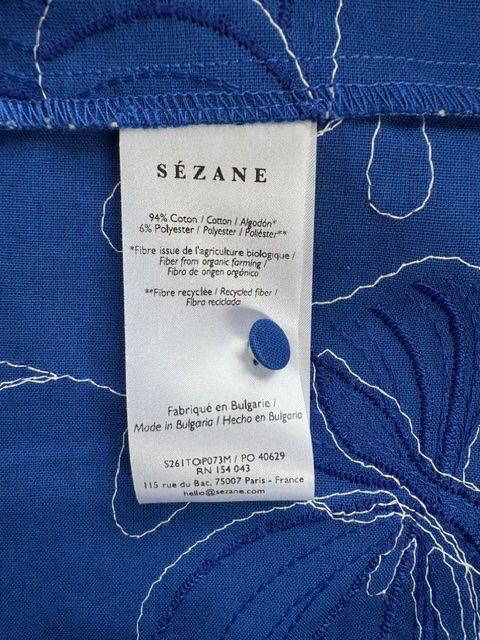 Sezane Top: Sezane Top Dita Gr 42 – Usato da Chéserex venduto da Peva235 3