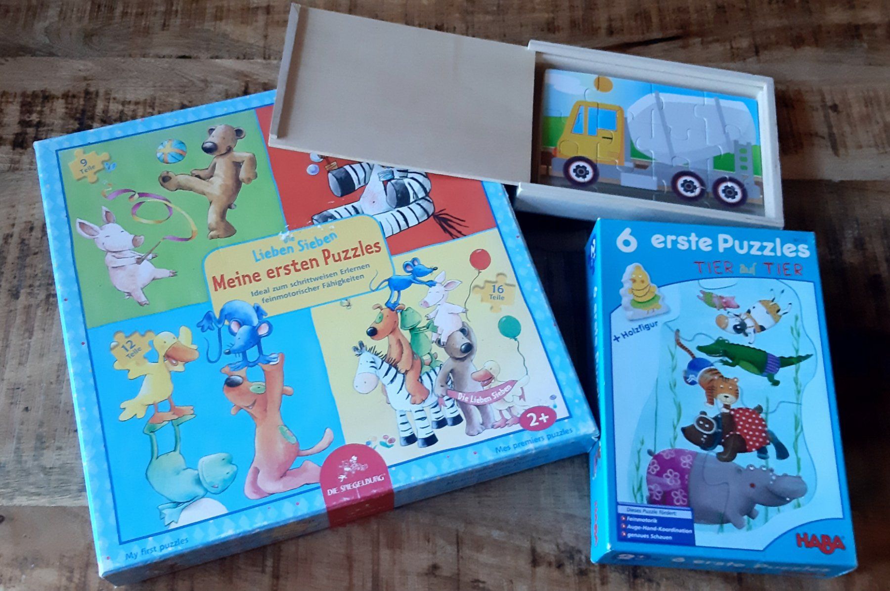 Puzzle: 3 Puzzles ab 2+ Jahre – Usato da Wiler b. Utzenstorf venduto da ryan81