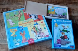 3 Puzzles ab 2+ Jahre