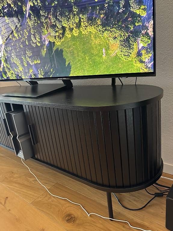 Mobili TV: TV Lowboard/Möbel Schwarz Echtholzfurnier – Usato da Biberstein venduto da LOREDANADF1 1