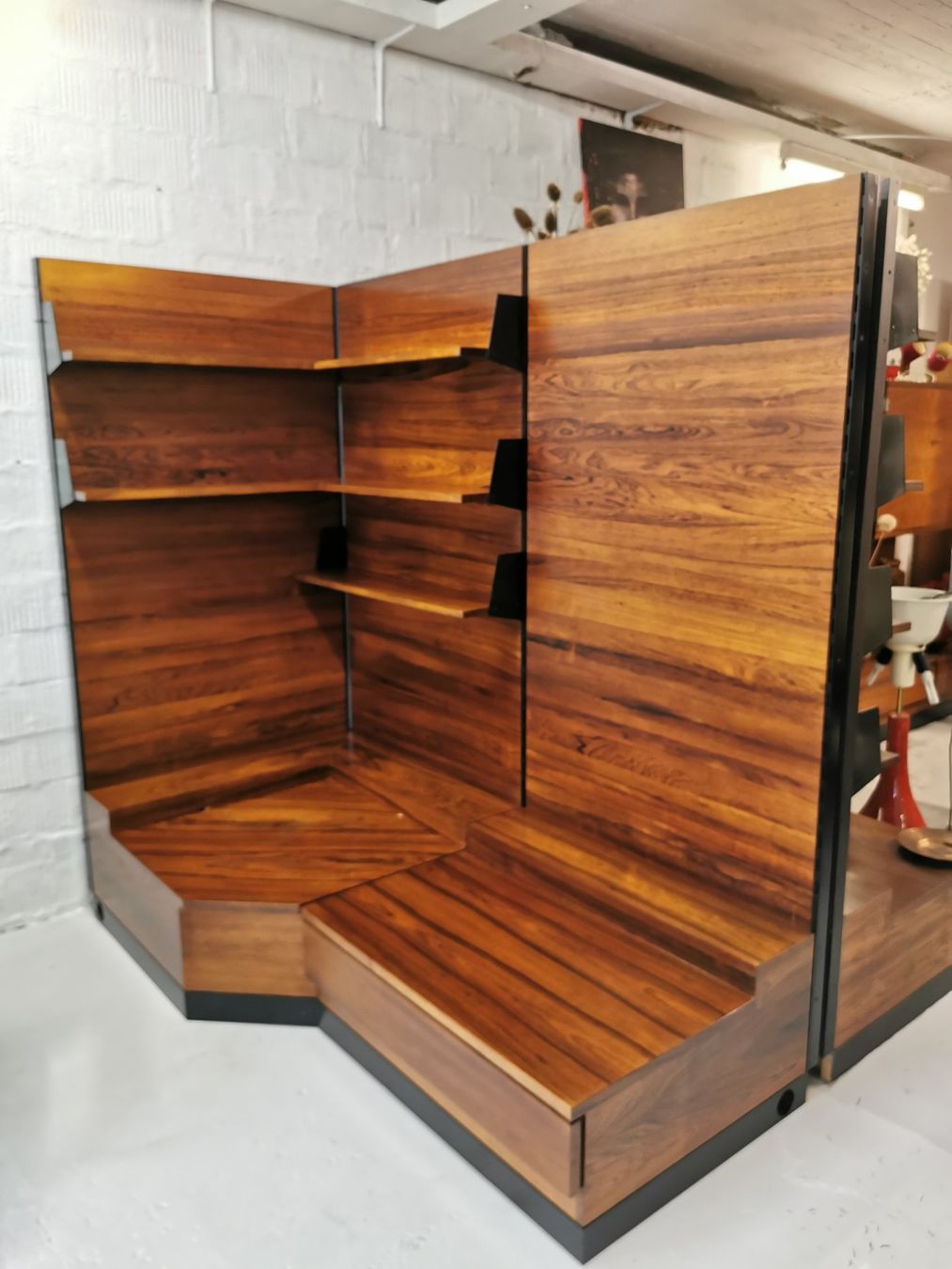 Regale: ST Bücherwand - Wohnwand - 60er Jahre – Gebraucht aus Walzenhausen von stilvollwohnen 4
