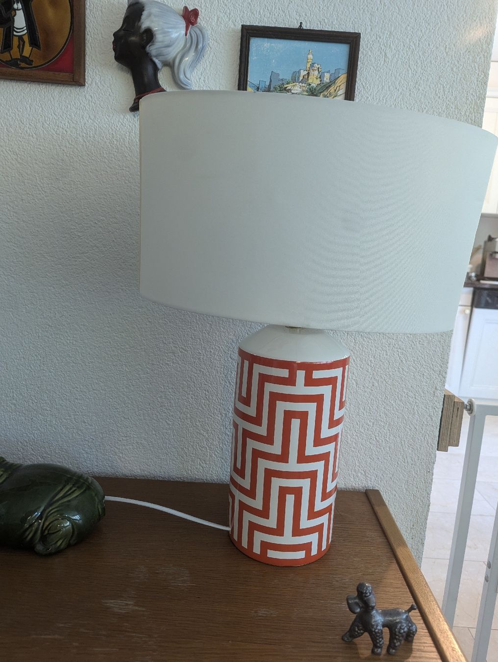 H&M Lampade: Large Table Lamp H&M HOME Geometric Design – Usato da Erlinsbach SO venduto da Meytalien 2
