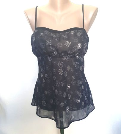 Joli Top noir - Esprit – Gr. L
