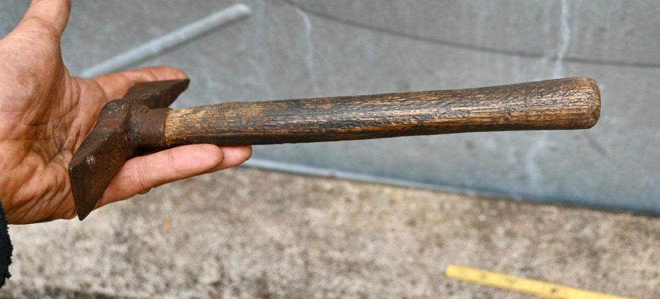 Tutti gli attrezzi: antik handgeschmiedet SPITZHACKE LÄNGE 25cm – Usato da Pfaffhausen venduto da mono_rec 5