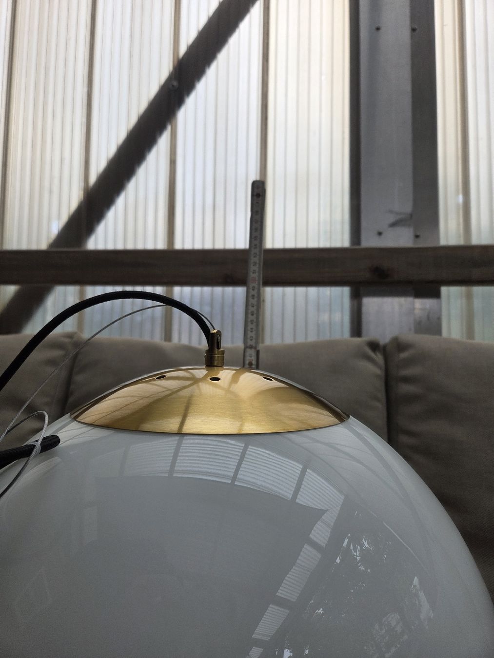 Lampadari & plafoniere: Zwei wunderschöne Retro Kugel Lampen, Hängelampe – Nuovo e nell'imballaggio originale da Uerkheim venduto da celi9 2