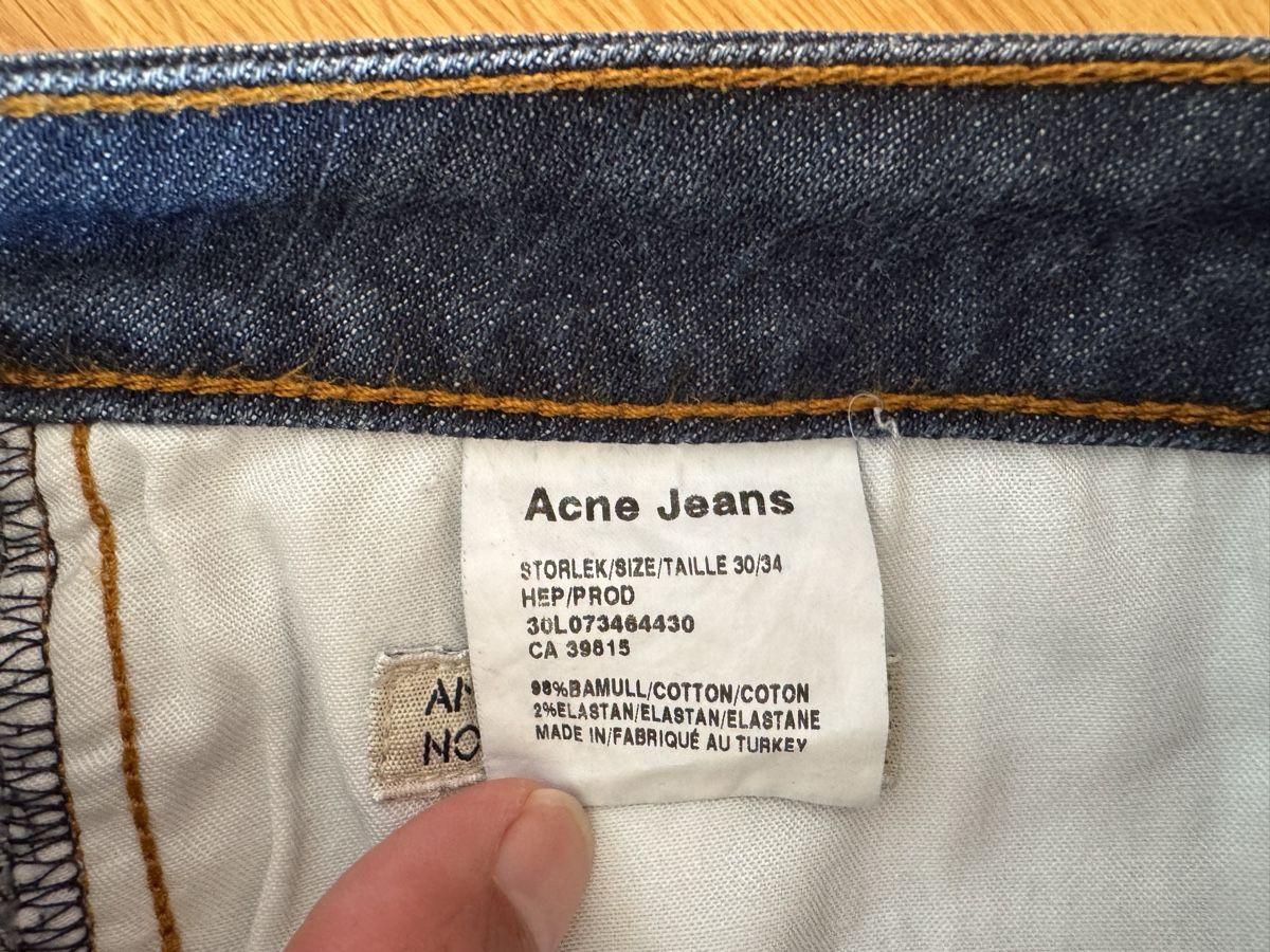 Acne Studios Jeans: ACNE Jeans 30/34 – Gebraucht aus Embrach von Sartre 4