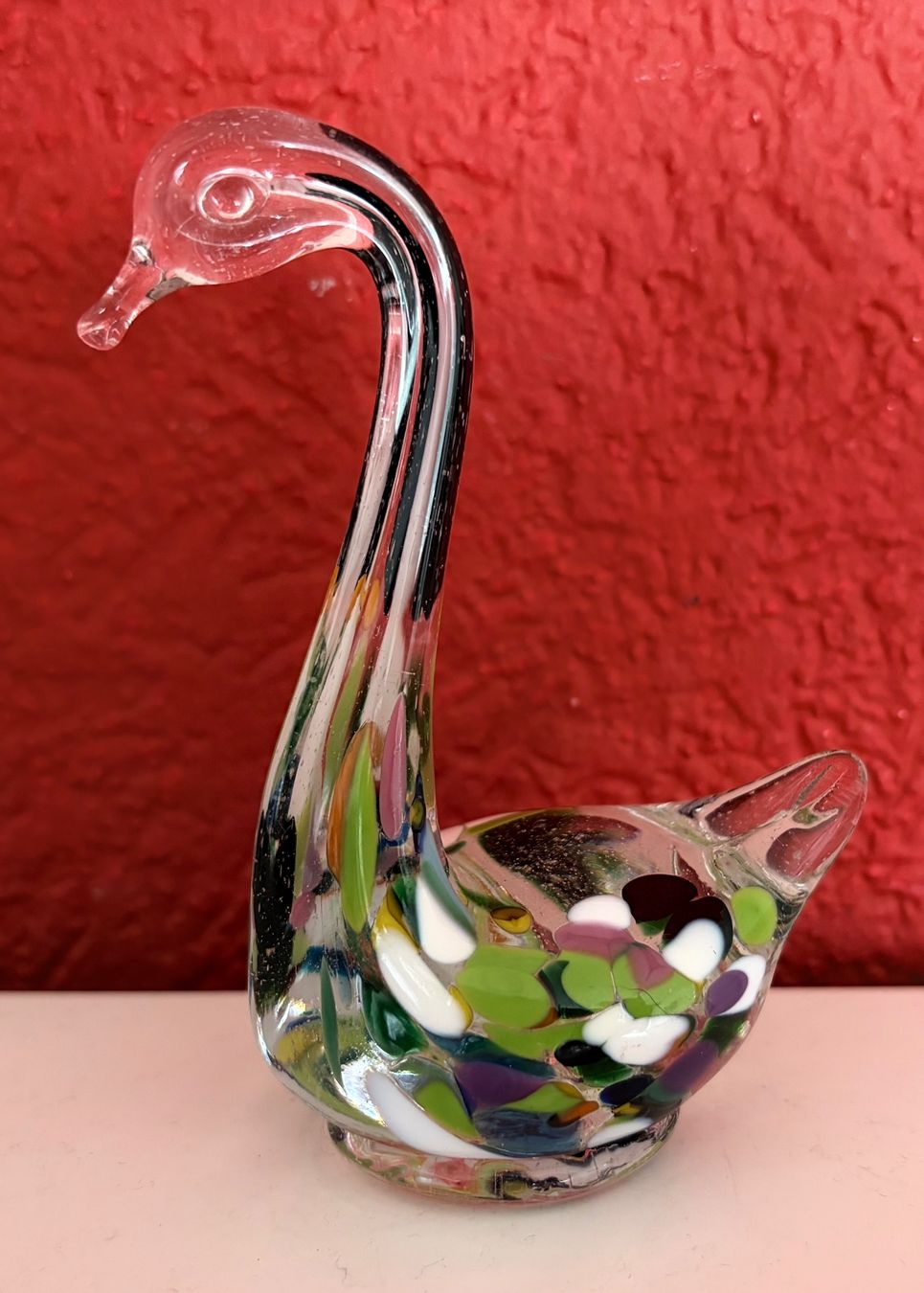 Murano Figuren: 2 Glasfiguren-Murano Schwan & Vogel – Gebraucht aus Zäziwil von Emlea 6
