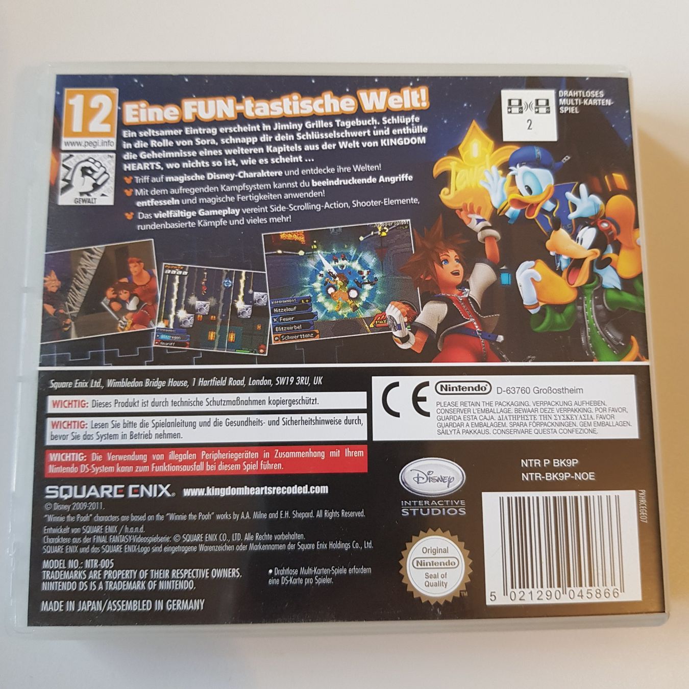 Nintendo Jeux: Kingdom Hearts Re:coded /DS – D'occasion à Münchenstein par 2DGames 1