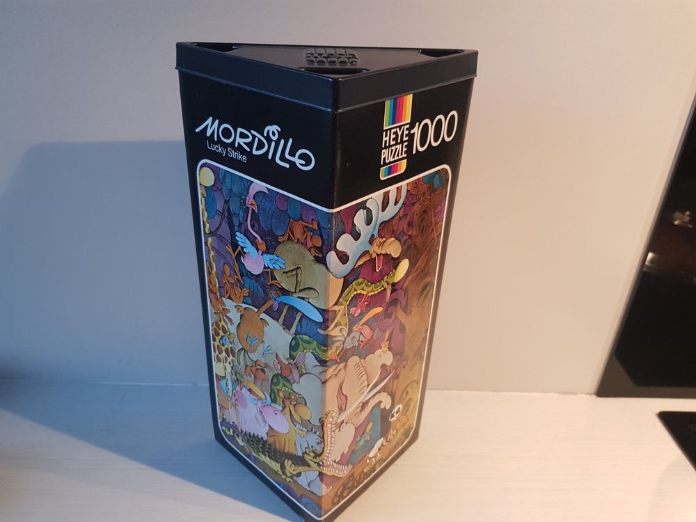 Heye - Heye-29359 - Puzzle Classique - Football - Mordillo - 1000 Pièces