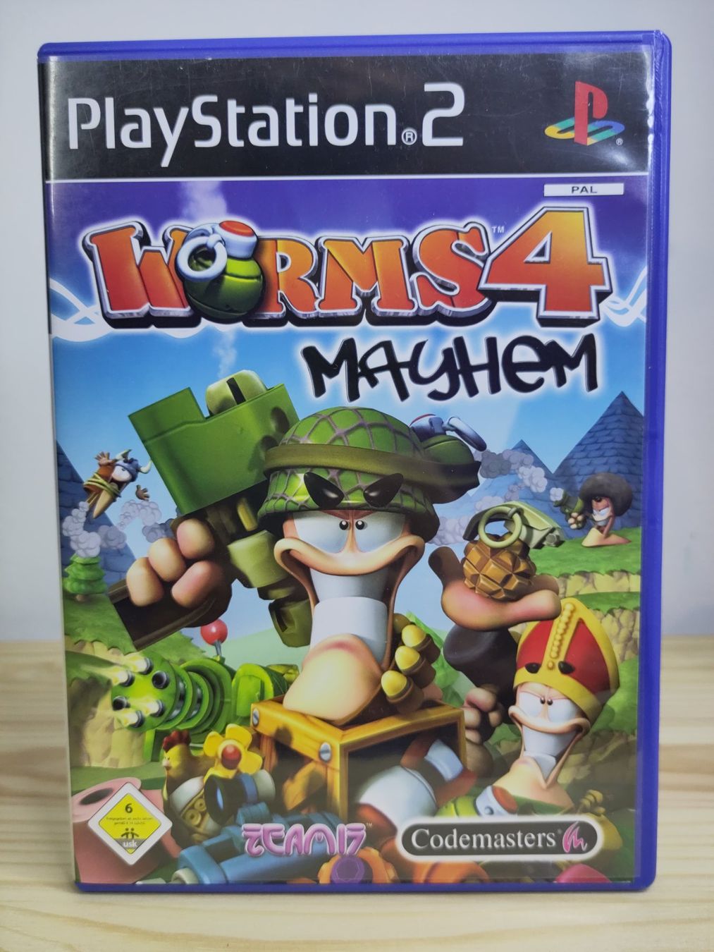 Giochi: Worms 4 Mayhem Playstation 2 PS2 PAL CIB – Usato da Zug venduto da RepTCG