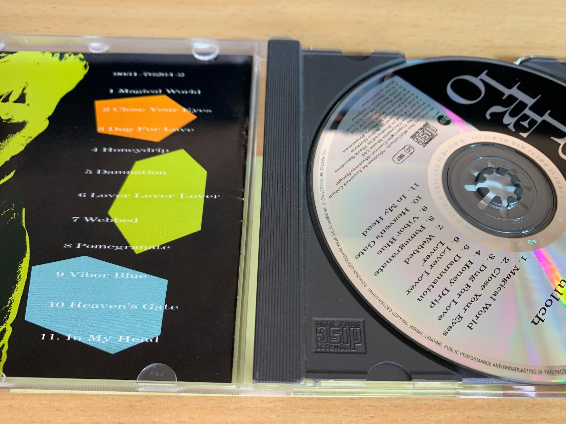 CD: Ian McCulloch – Mysterio – Usato da Rikon im Tösstal venduto da Alpenmutz 2