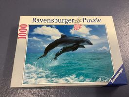 Ravensburger Puzzle, Delfine 1000 Teile, gebraucht
