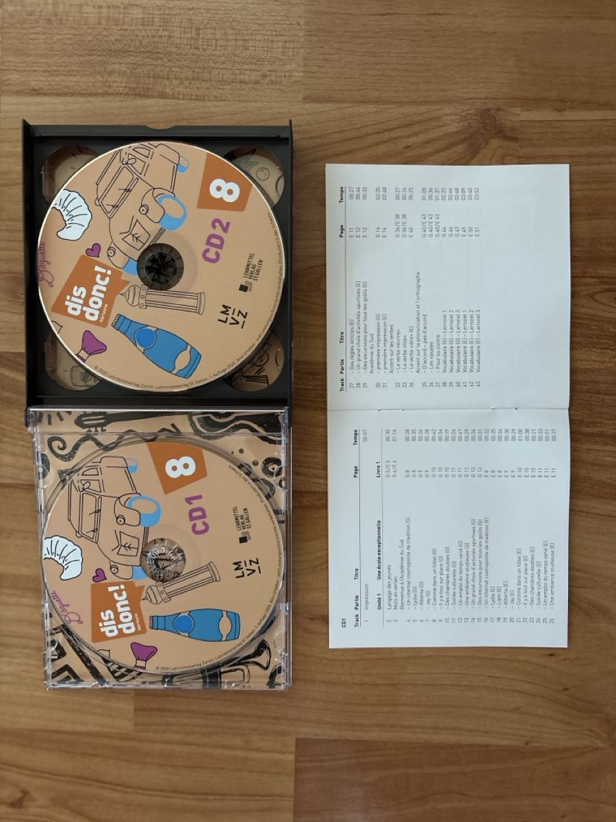 CD: Dis Donc CDs, 8. Klasse – Usato da Bauma venduto da Lieverd01 2
