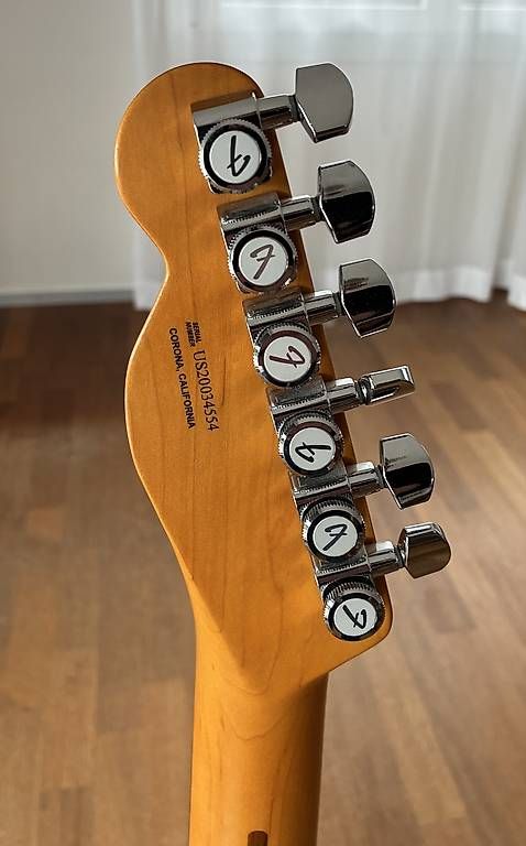 Fender Strumenti musicali: Fender American Ultra Telecaster Texas Tea – Usato da Studen BE venduto da Cedi640 4