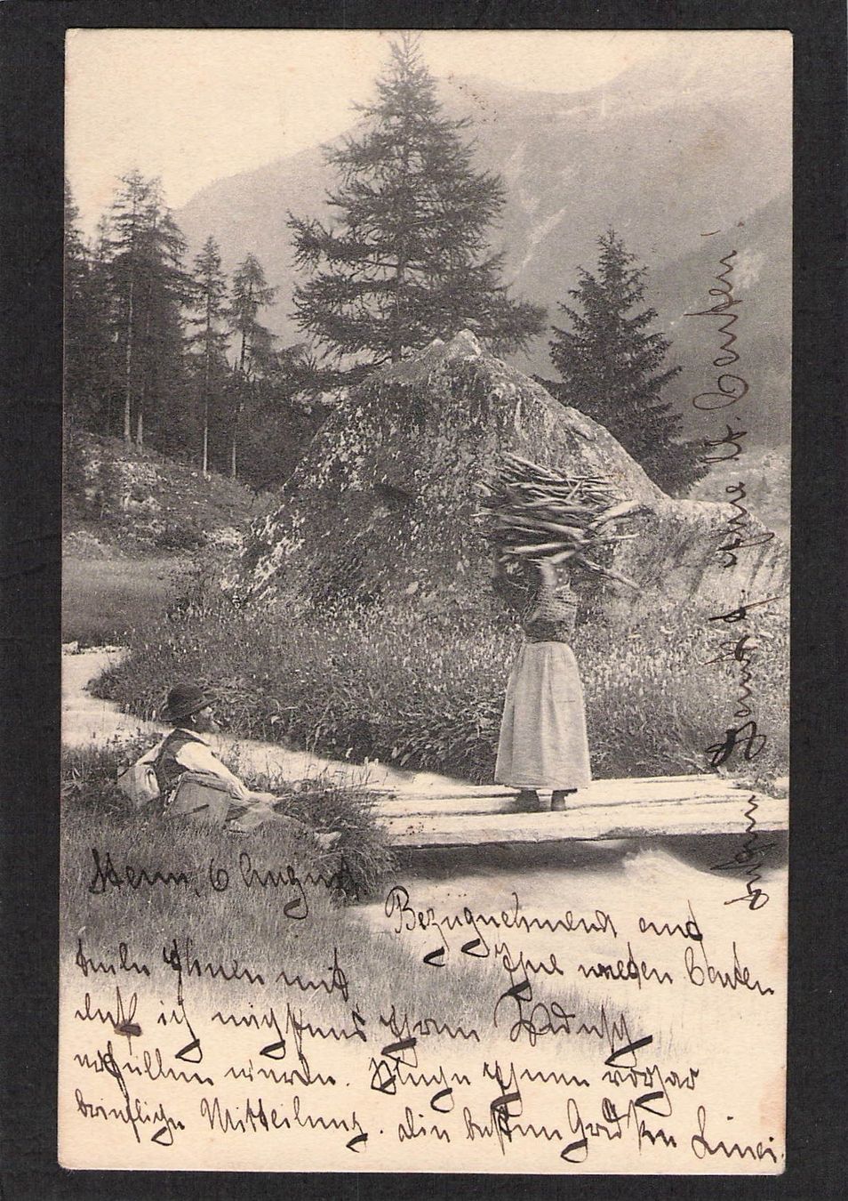 Foto & Immagini: AK,OW  Stans , Landwirtschaft,1903 – Usato da Reichenburg venduto da Pipo-67