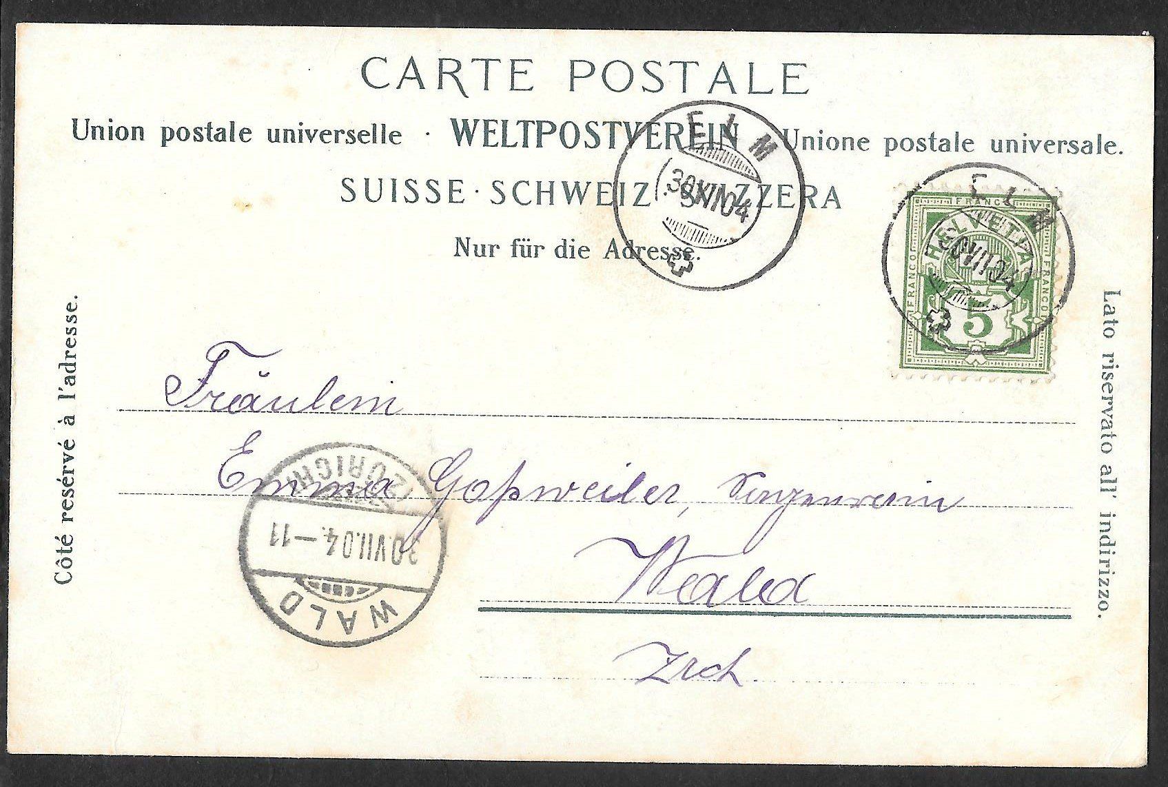 Cartoline postali: Elm gegen den Hausstock – Usato da Olten venduto da clotaldi 1