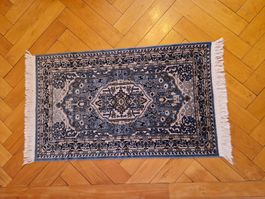 Oriental Rug: blue & soft