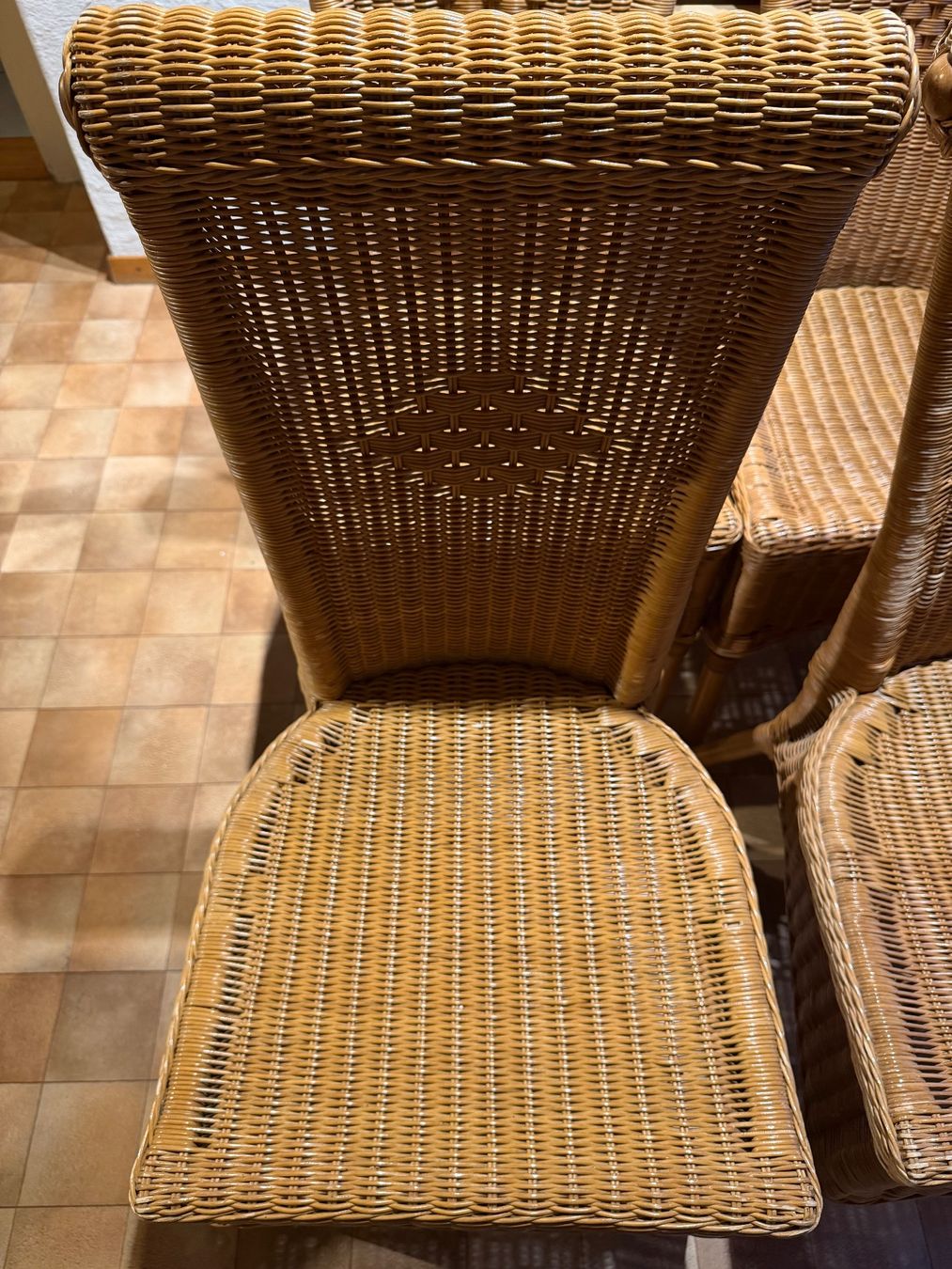 Sedie: 4 Rattanstühle – Usato da Thun venduto da Astralbern 7