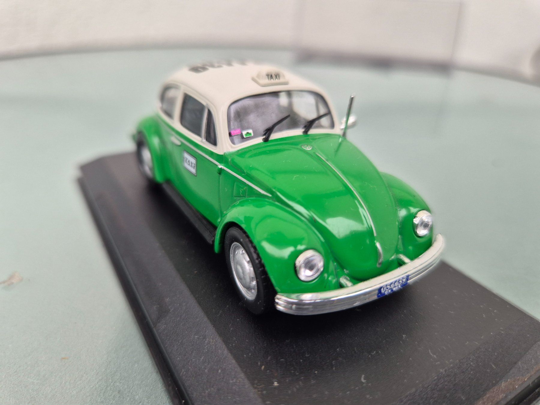 Volkswagen Modellini d'auto: VW Käfer Taxi Mexico. 1:43. – Usato da Oberbuchsiten venduto da laffite54 2