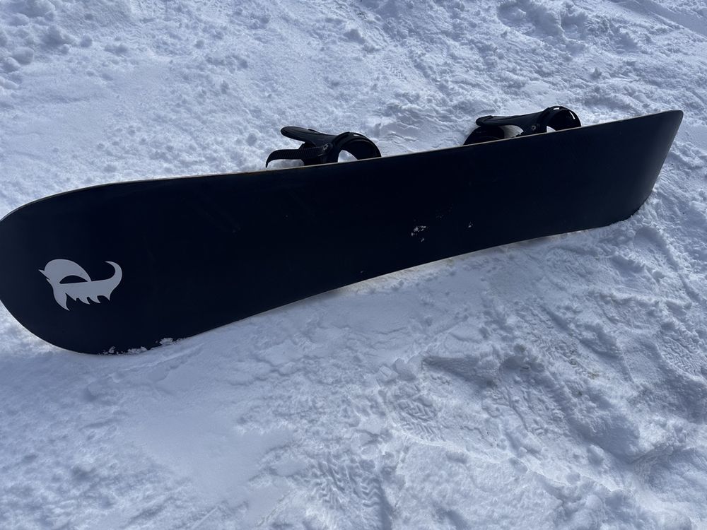 Snowboard Palmer Timeless 163 + Nitro Bindung Machine 3