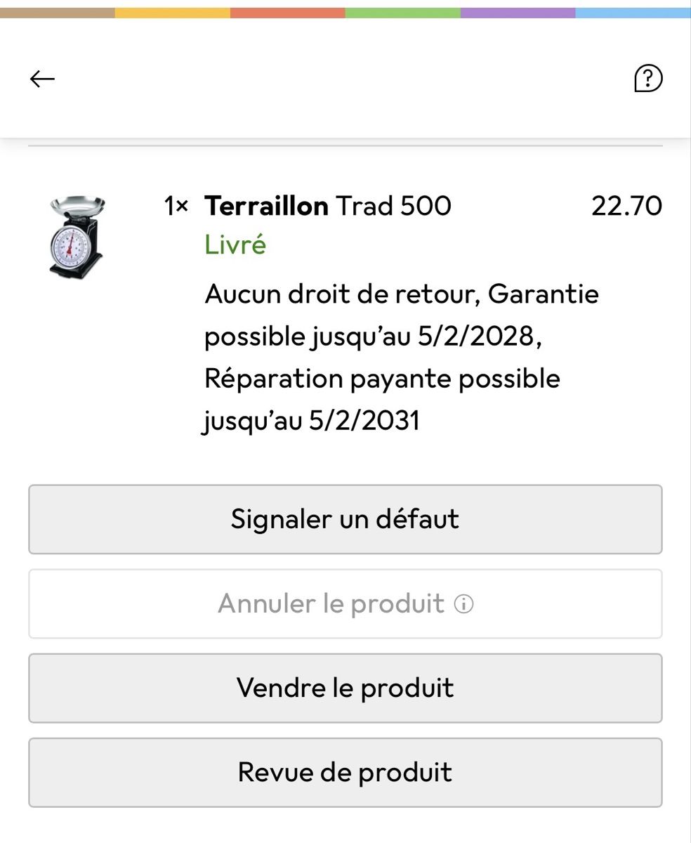 Terraillon Bilance da cucina: Scale - Terralion Trad 500 – Nuovo (secondo la descrizione) da Zürich venduto da Carlos_Oliveira 4