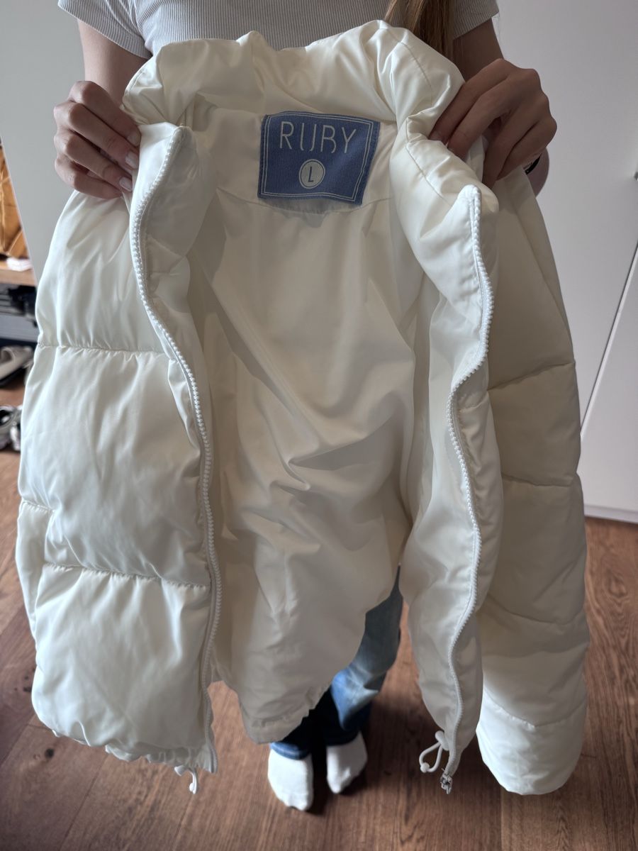 Giacche: Winterjacke von Ruby, Grösse L , weiss – Usato da Niederbüren venduto da Oetschli 7