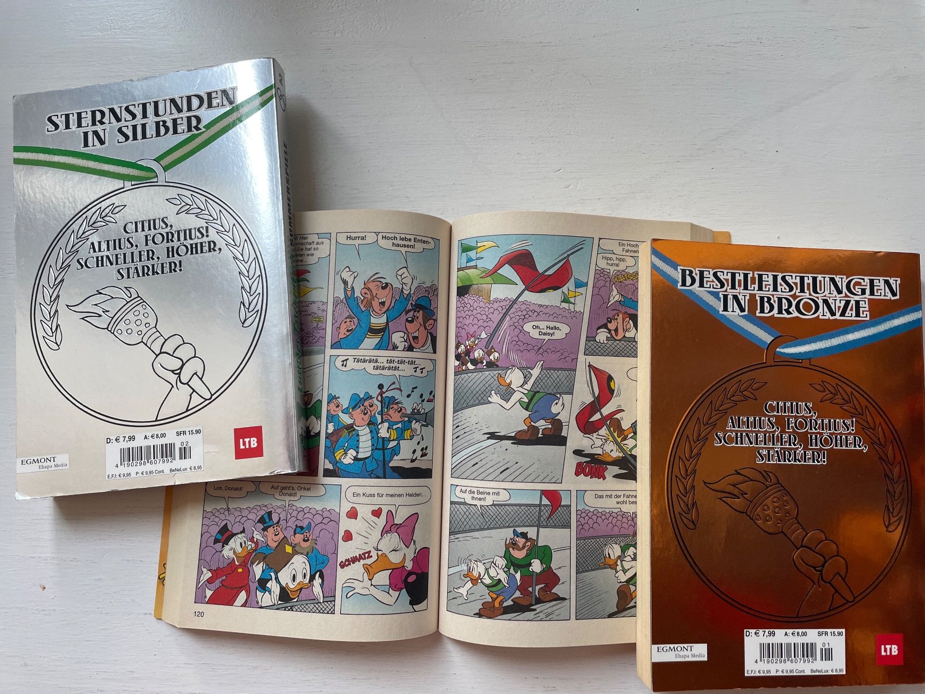 Fumetti: Lustiges Taschenbuch - Sommerspiele Gold / Silber / Bronze – Usato da Zürich venduto da Andy_t71 2