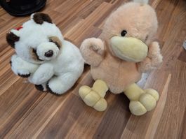 Plüschente oder Bär mit Jungem B8