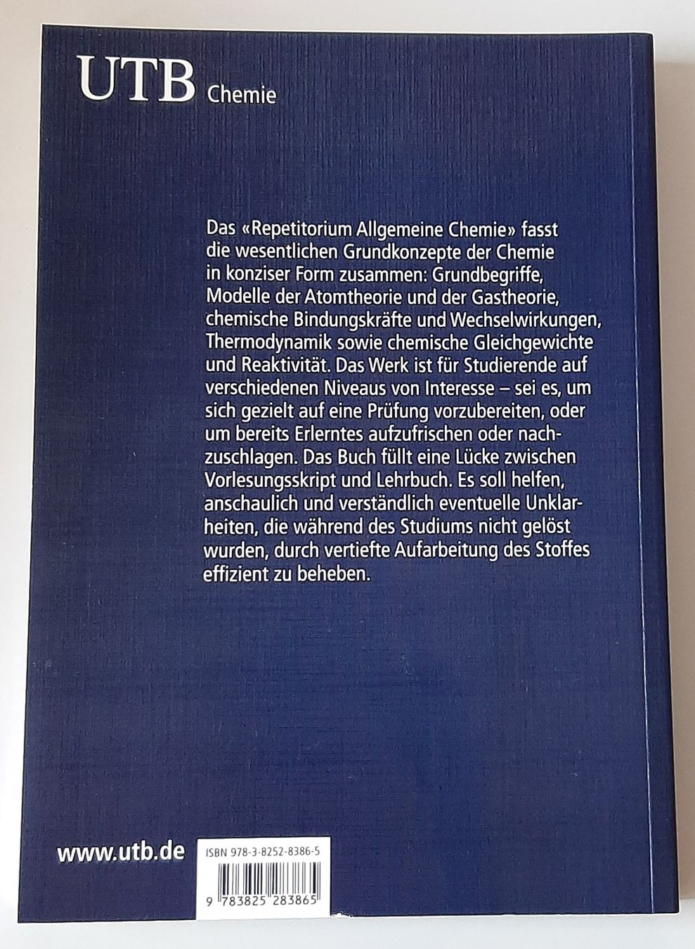 Libri: Repetitorium Allgemeine Chemie – Nuovo e nell'imballaggio originale da Unterägeri venduto da Fel_ton8 2