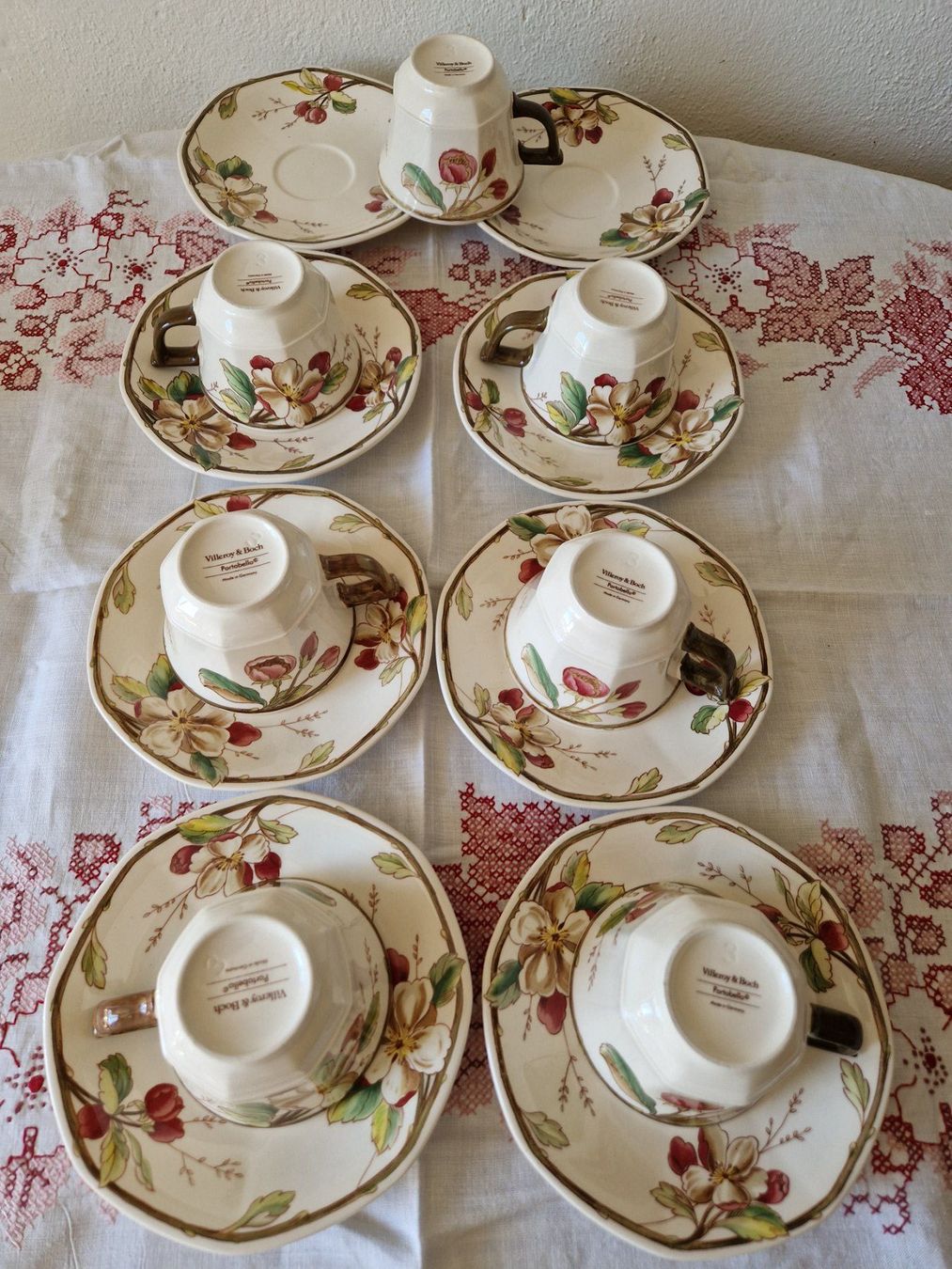 Villeroy & Boch Geschirrsets: Kaffeeservice Villeroy & Boch Portobello – Neu (gemäss Beschreibung) aus Bern von Antikbatik 6