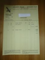 Reinach Aargau, Hediger Söhne Zigarren 1956