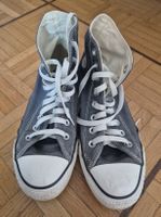 Hohe CONVERSE blau, jeansfarben, 39.5