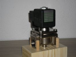 Ventil 2/2 Weg 3/4 Chem.-Nickel 24-230 V (Elas Ventil)