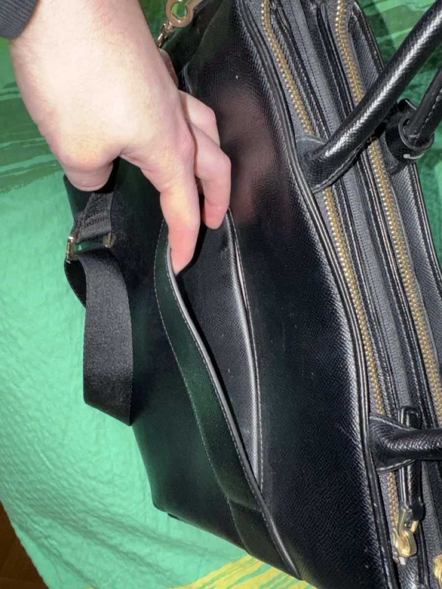 Samsonite Borse: Samsonite Leder Laptop Tasche 13" – Usato da Langnau i. E. venduto da julia1608 5