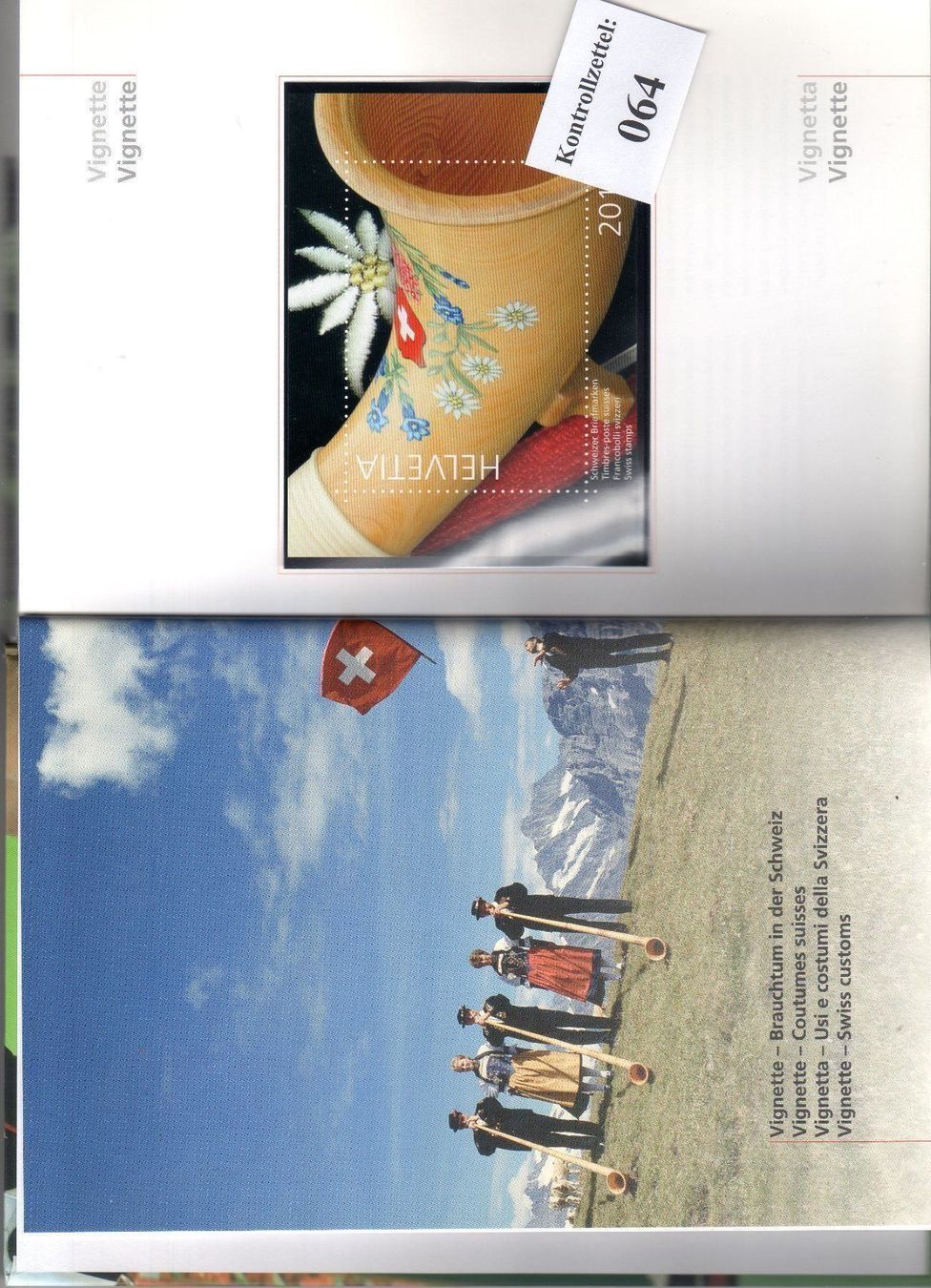 Tutti i francobolli: JAHRBUCH 2010 ORIGINAL MIT HALBMONDSTEMPEL – Nuovo (secondo la descrizione) da Losone venduto da EM2019 1