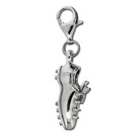 Charm Anhänger Fussballschuh Silber 925