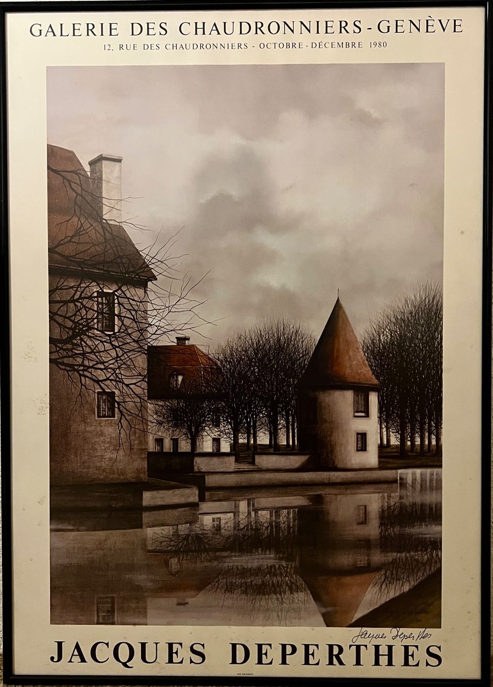 Foto & Immagini: Affiche signée de Jacques Deperthes (1980) – Usato da Vésenaz venduto da Bartos