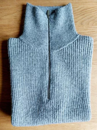 OPUS GROB-STRICK PULLUNDER GRAU 40/42 KAUM GETRAGEN TOP!