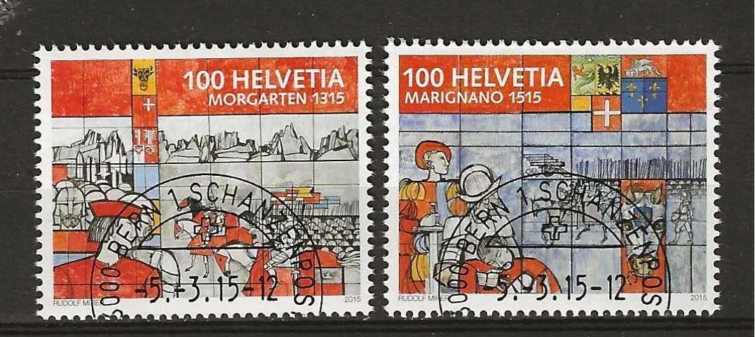 Tutti i francobolli: M1544 - Morgarten/Marignan 1er jour – Usato da Trélex venduto da Phil_Albert