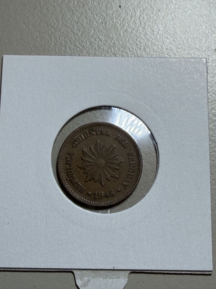 Tutti le monete: Uruguay - 2 cents - 1948 – Usato da Payerne venduto da Mike1682 1