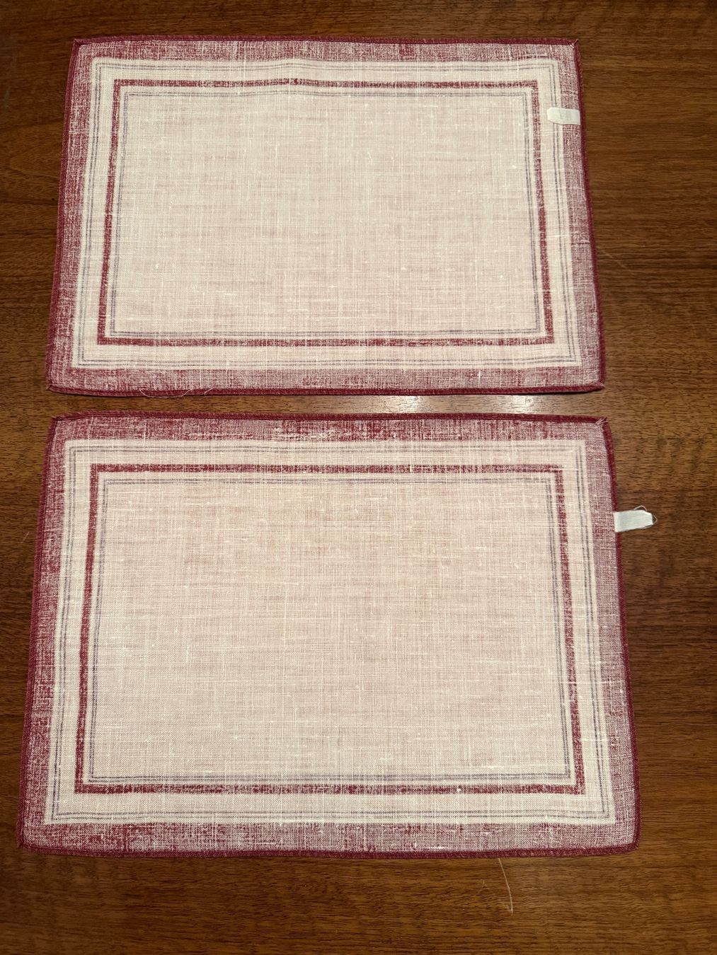 Sonstige Tischwäsche: 2 Tischsets 2 Servietten, Leinen, rosa – Gebraucht aus Erstfeld von Mario_boe0 2