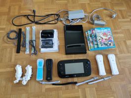 Nintendo Wii U 32GB Komplettset mit 4 Spielen