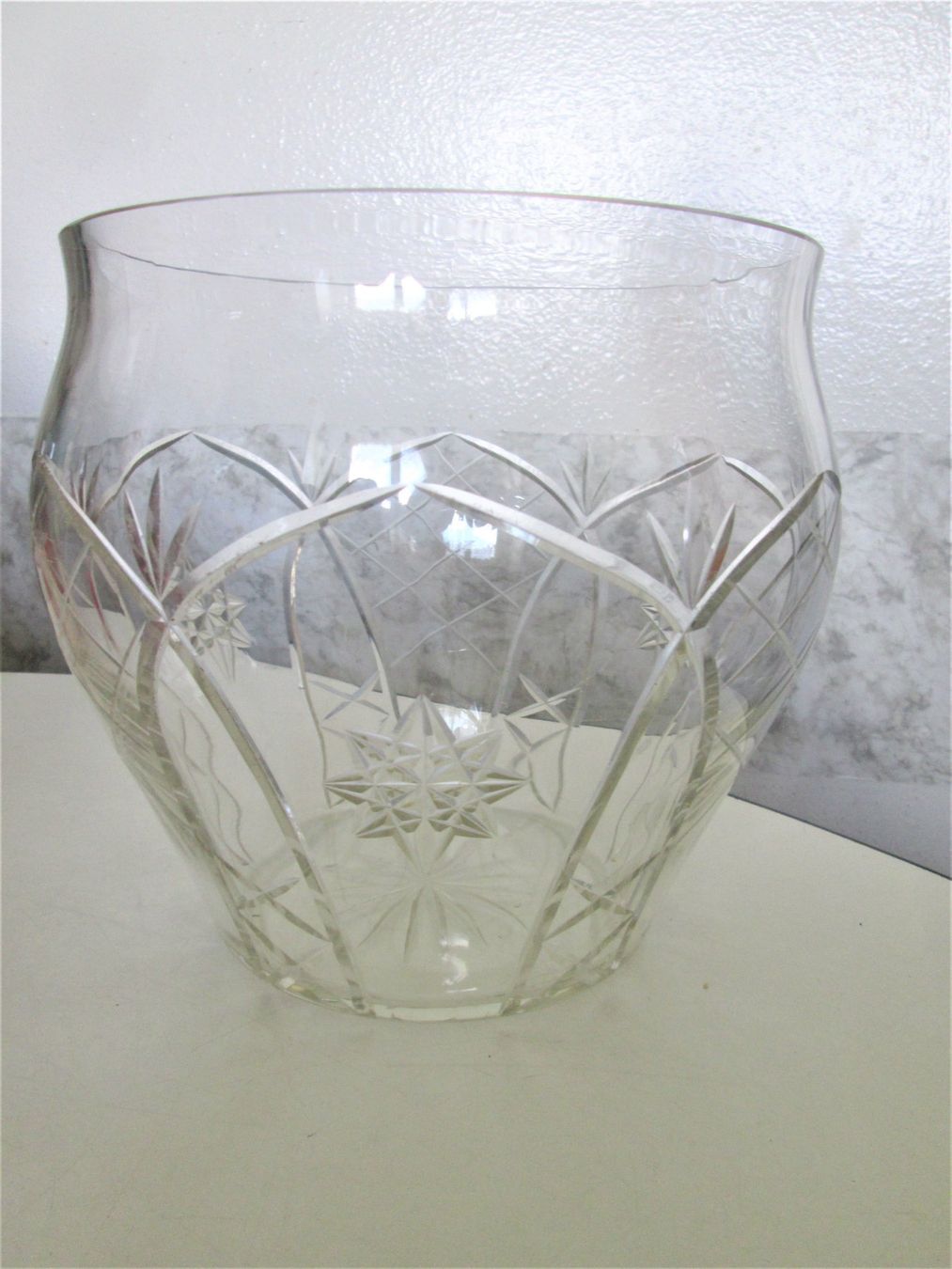 Vasi & Recipienti: Alte Glas- / Kristallvase – Usato da Sementina venduto da babucia
