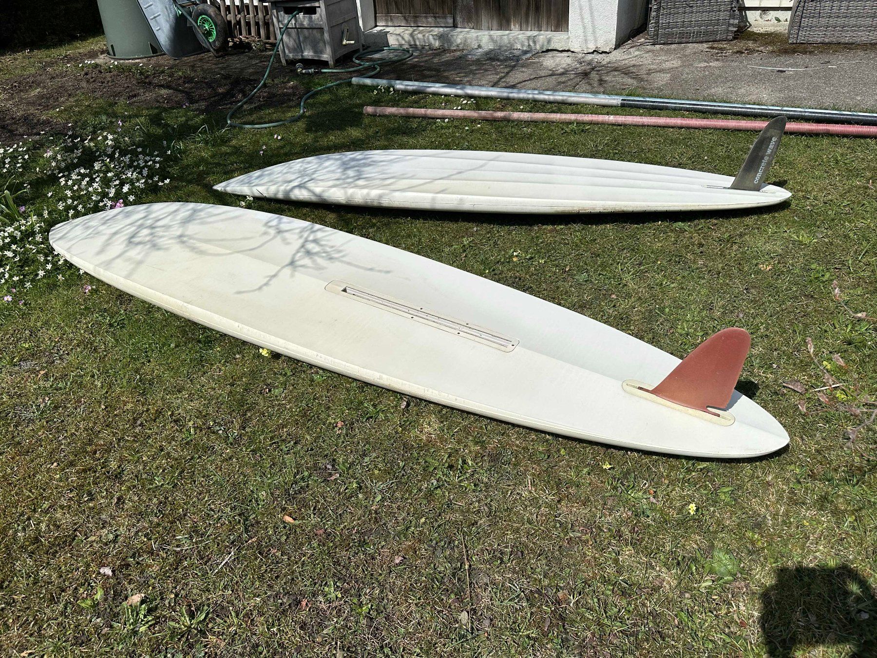 Surfboards & Schwimmbrette: Diverse Surfbretter und Zubehör, gebraucht – Gebraucht aus Bennau von Santolina 3