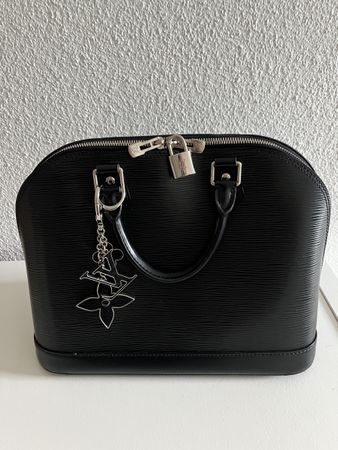 Sac Louis Vuitton Alma PM Epi Noir authentique