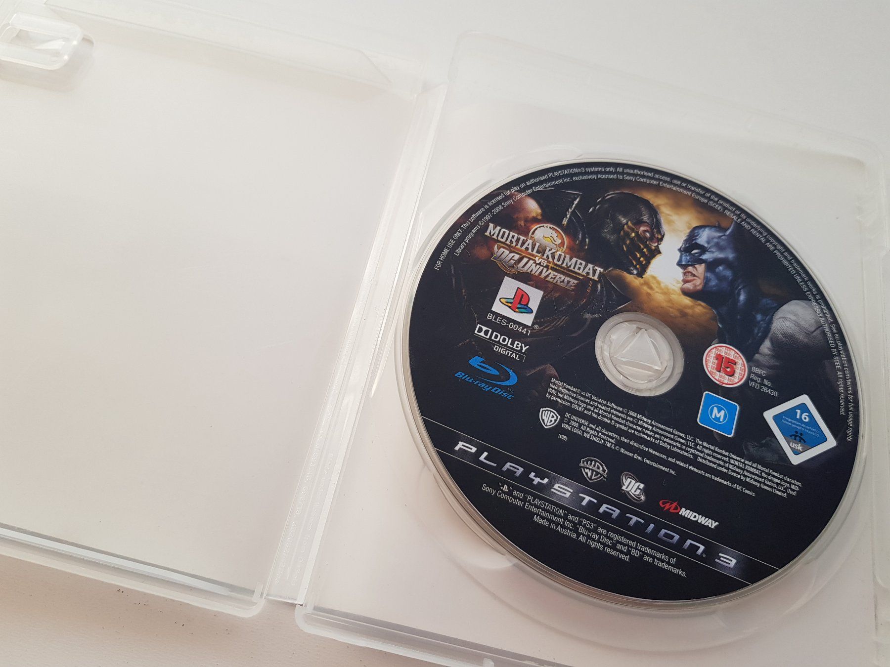 Spiele: Mortal Kombat vs. DC Universe PS3/ Playstation 3 – Gebraucht aus Bassersdorf von retrolab 1