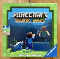Brettspiel Minecraft Builders & Biomes Ravensburger, wie neu