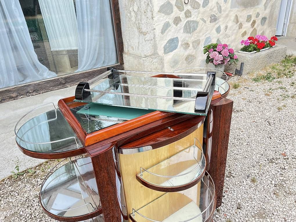 Tavoli: Bar art deco Tugas palissandre de Rio  – Usato da Mollens VD venduto da espritartdeco 6