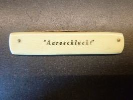 Sackmesser mit Werbegravur "Aareschlucht"