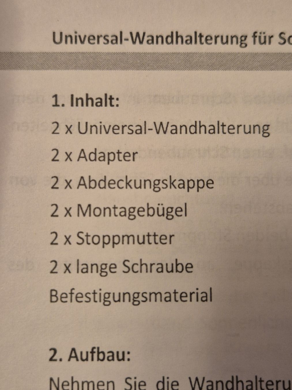Supporti a parete: 2 Stk. Universal Wandhalterung Solarlampe Aussenleuchte – Nuovo (secondo la descrizione) da Hefenhofen venduto da GSC99 2